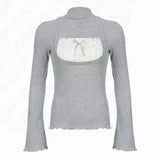 Fashionkova Y2K Women's Clothing Solid Tide Maiden Sweet Maiden Knitwear Sweater Slim Vintage Cute Harajuku Casual American style Pullover ootd
