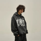 Fashionkova  No. 10039 PUNK SHADOW PULLOVER HOODIE