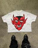 Fashionkova American hip hop street cartoon printed short sleeve T-shirt Men y2k Harajuku fashion summer casual loose couple shirt