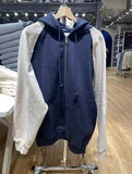 Fashionkova Vintage Patchwork Oversized Zip Up Hoodie