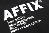 Fashionkova  No. 5047 BLACK LETTER HOODIE