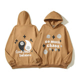 Fashionkova  Hooded Jacket Travis Scott Hip Hop Street Time Swirl Foaming Graffiti Print Letter Hoodie Sweatshirt Y2K Retro Casual Jacket black friday