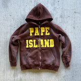 Fashionkova Y2k fall new men letter patch hoodie streetwear American Harajuku punk oversized zipper hoodie hip hop fashion sweatshirt