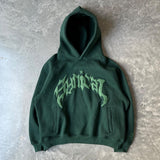 Fashionkova Christmas Gift outfit  Unisex Y2k Hooded Retro Harajuku Sweatshirt Gothic Letter Star Long Sleeve Hoodie Trendy Men's Casual Oversized Jacket Tops