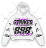 Fashionkova  2024 American style hoodie letter print pullover sweatshirt hoodie Harajuku retro super sweatshirt high street fashion ins top