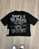 Fashionkova American Street New Trend Retro Letter Printing Oversized T-shirt Men's And Women's Y2K Harajuku Hip-Hop Gothic Casual Joker Top