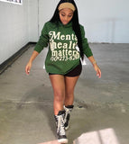 Fashionkova Christmas Gift outfit  American High Street Trendy Streetwear Harajuku Retro Letter Print Colorful Hoodie Men Hip Hop Casual Oversized Sweatshirt Women