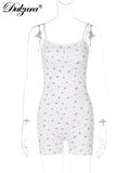 Fashionkova Sleeveless Floral Print Cami Playsuit Women¡¯S Sexy Elegant Casual Romper Evening Party Clubwear Spring Summer One Piece