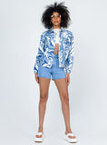 Fashionkova Callum Denim Jacket White