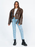 Fashionkova Staten Island Jacket Brown