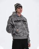 Fashionkova American Gothic Punk Harajuku Retro Oversized Hoodie Women Y2k Fashion Letter Embroidered Jacket Casual Loose Sweatshirt Men