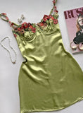 Fashionkova Floral Spaghetti Straps Homecoming Dresses Mini Celebrity Dress     fg6093