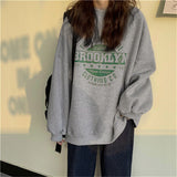 Fashionkova Brooklyn Graphic Crew Sweatshirt