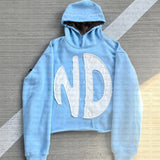 Fashionkova  Casual Print Hoodies Men Women Hip Hop Sweatshirt Pant Autumn Gothic Punk Long Sleeve Loose Hooded Oversized Pullover Tops