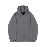 Fashionkova  No. 3348 HALF ZIP-UP FLEECE HOODIE