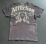 Fashionkova 2000s Southpole Street Retro Hip Hop Costume Couple T-shirt Gothic Skull Cross Printing Fashion Casual Graphic Men's Shirts