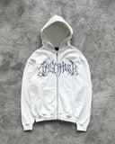 Fashionkova  2024 New Printed Zipper Hoodie Y2K Spring Vintage Harajuku Casual Sports Shirt Men's Women's Street Punk Hip Hop Loose Hoodies black friday