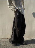 Fashionkova Christmas Gift outfit  Black Wide Leg Parachute Pants Women Vintage 90s Oversized Casual Trousers Female Gorpcore Harajuku Fashion Streetwear