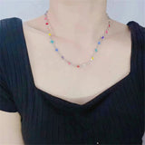 Fashionkova Kpop Sweet Cool Star Cross Chains Choker Necklaces For Women Men Girls Charms Hip Hop 90s Grunge EMO Goth Jewelry Accessories