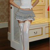 Fashionkova y2k Ruffles Pleated Mini Skirt Coquette Aesthetic A-line Low-waisted Short Skirts for Women 2000s Vintage Clothing Ladies ootd