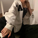Fashionkova Yare Letter Hoodie