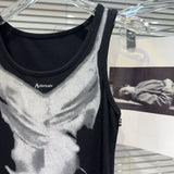 FashionKova-Gothic Tank Top Y2k Summer Punk Camis Women Clothes Vintage 2000s Sexy Drak Slim Hot Girl Streetwear Crops Tops Aesthetic Tees