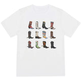 Fashionkova Boot Western T-Shirt Women Summer Loose Vintage Boho Texas T Shirt Cowgirl Cowboy Cute Graphic Tees Hippie Tshirts Retro Spring Style 2025