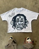 Fashionkova Streetwear Y2K Clothing T Shirts Women Hip Hop Cartoon Image Graphic Printed T Shirts Men Gothic Oversized Cotton Short Sleeves