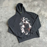 Fashionkova  Retro Graphics Hooded Men Tops Sweatshirt Loose Oversize Casual Pullover Vintage Streetwear Cotton Hoodies For Men