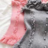 Fashionkova 2025 New Summer Lace Vest for Women External Wear Knitted Base Tank Top Summer Heavy Industry Knitted Sweater Top 2025 spring outfits
