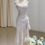 Fashionkova Customized High Quality Flower Mermaid Spaghetti Strap Midi Dresses Prom Dresses Classic Exquisite Modern Style Pastrol  Chinese