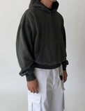 Fashionkova  No. 1205 CROP PULLOVER HOODIE