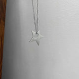 Fashionkova Y2K Stainless Steel Irregular Hollow Star Pendant Necklace for Women Men Unisex Punk Hip Hop 2024 Trending Neck Chain Jewelry