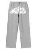 Fashionkova  American retro hoodie, sweatshirt, trousers suit, personalized trendy men's and women's letter printed high street two-piece set
