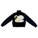 FashionKova-back to school outfit Fair Isle Aesthetic Womens Autumn Winter Knitted Sweater Casual Chic Fur Collar Hooded Cardigan Pullover Harajuku Y2K Streetwear