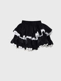 Fashionkova Fall Women Dark Academia Lace Halter Top Gyaru Coquette Girl Crop Top Kpop T-Shirts Ballet Core 2000s Hot Sexy Goth Korean Chic