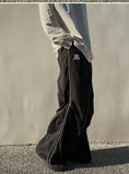 Fashionkova Christmas Gift outfit  Black Wide Leg Parachute Pants Women Vintage 90s Oversized Casual Trousers Female Gorpcore Harajuku Fashion Streetwear
