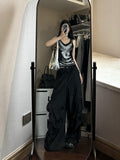 FashionKova-Gothic Tank Top Y2k Summer Punk Camis Women Clothes Vintage 2000s Sexy Drak Slim Hot Girl Streetwear Crops Tops Aesthetic Tees