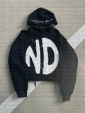 Fashionkova  Casual Print Hoodies Men Women Hip Hop Sweatshirt Pant Autumn Gothic Punk Long Sleeve Loose Hooded Oversized Pullover Tops