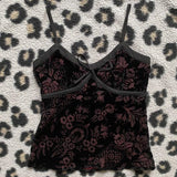 FashionKova-Summertime Goth Fashion Halter vest Sleeveless Shirt T-shirt Y2K casual fashion clothing Sexy tie black slim fit Streetwear emo