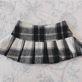 Fashionkova Autumn Winter Bow Mini Half Skirt Casual Slim Pleated A-line Short Skirt Y2k New Fashion Sweet Kawaii Youth Hot Girls Mini Skirt