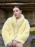 Fashionkova Party Outfit Fluffy Imitation Fox Fur Coats Women Elegant Mid-Length Lapel Long Sleeve Female Warm Coat 2024 Winter Soft Thicken Lady Outwear