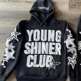 Fashionkova  2024 Retro Hoodie Women Harajuku Long Sleeve Oversized Sweatshirt Hip Hop Loose Pocket Hooded Jacket Coat Streetwear Y2k clothes