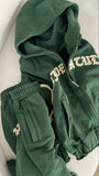 FashionKova-Y2K Streetwear Zip Hoodie Embroidered Letters 90s Clothes woman fallow Gothic Slim Hoodie Sweatshirt Hoodie Sweatpants Hot Girl