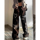 Fashionkova Party Outfit Dopamine paper paratrooper pants lady female ins niche loose wide leg drawstring casual long pantspants oversized girl pant