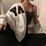 Fashionkova Yare Letter Hoodie
