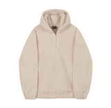 Fashionkova  No. 3348 HALF ZIP-UP FLEECE HOODIE