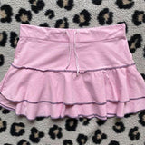 FashionKova-vintage outfits Sweet cute e-girl aesthetic Y2K Harajuku lace trim bow tie skirt sexy chic slim fashion streetwear gothic retro princess Bottoms