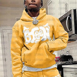 Fashionkova  Y2K Colorful Letters High Street Hip-Hop Campus Loose Zip Hoodie Men Gothic Harajuku Casual Street Oversized Sweatshirt Unisex