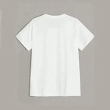 Fashionkova Retro Boot Printed Western Style Casual Fit Short Sleeve Women's T-shirt Vintage Graphic Tops Cotton Breathable Female Clothing Spring Style 2025
